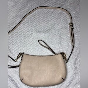 Elegant Cream Crossbody Bag